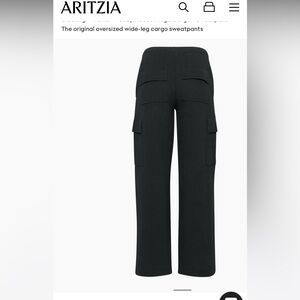 Aritzia cozy fleece mega cargo sweatpants